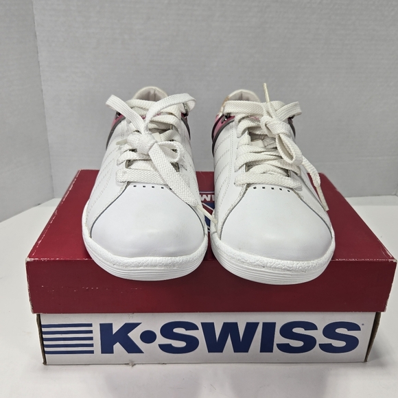 K-Swiss Anglesea Pink and White Ombre Classic Sneakers Women's Size 8 - Picture 6 of 12